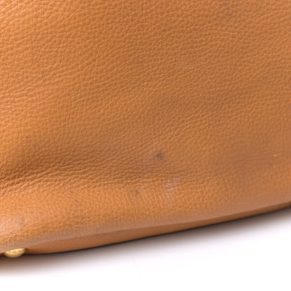 Prada Vitello Daino Side Zip Shopping Tote Caramel 15 of 17