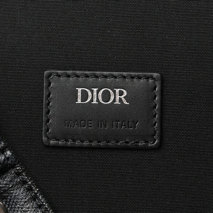 Christian Dior Canvas CD Diamond Hit The Road Backpack Black 6 of 13