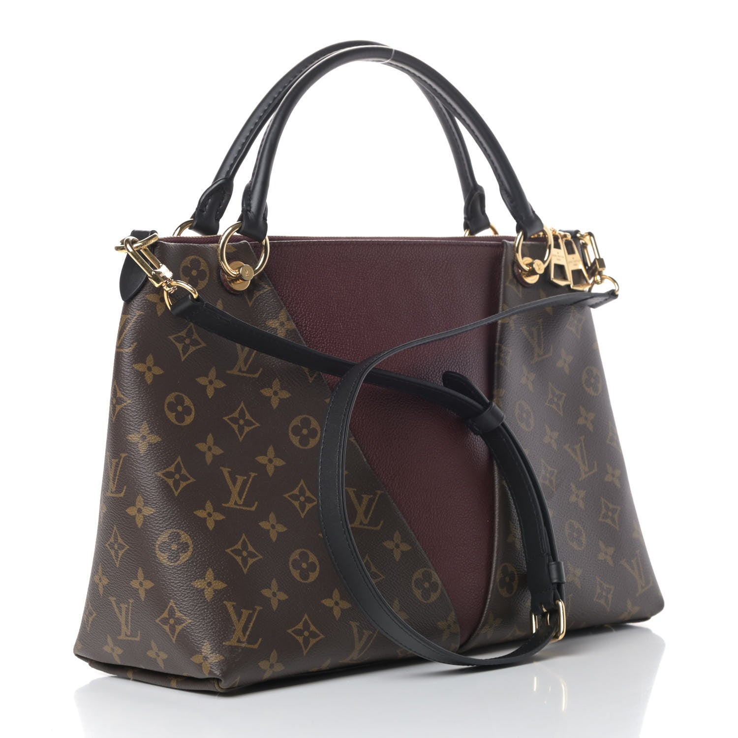 Louis Vuitton Monogram V Tote MM Bordeaux 2 of 5