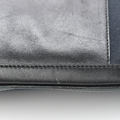 Gucci Canvas Calfskin Jackie O Hobo Black 10 of 16