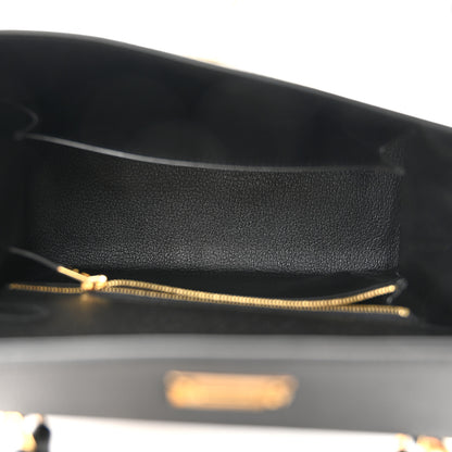 Hermes Epsom Kelly Sellier 25 Black 5 of 11