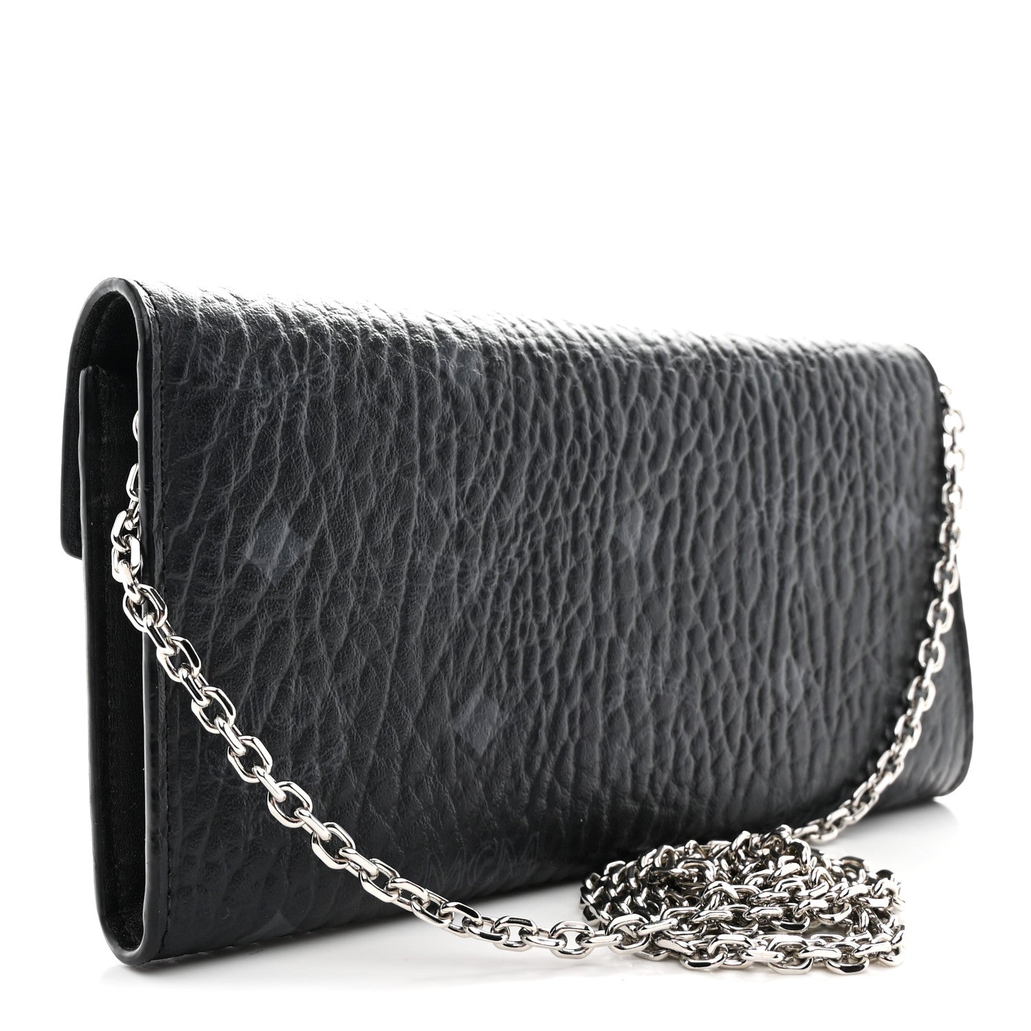 MCM Visetos Large Patricia Wallet On Chain Black 1817624