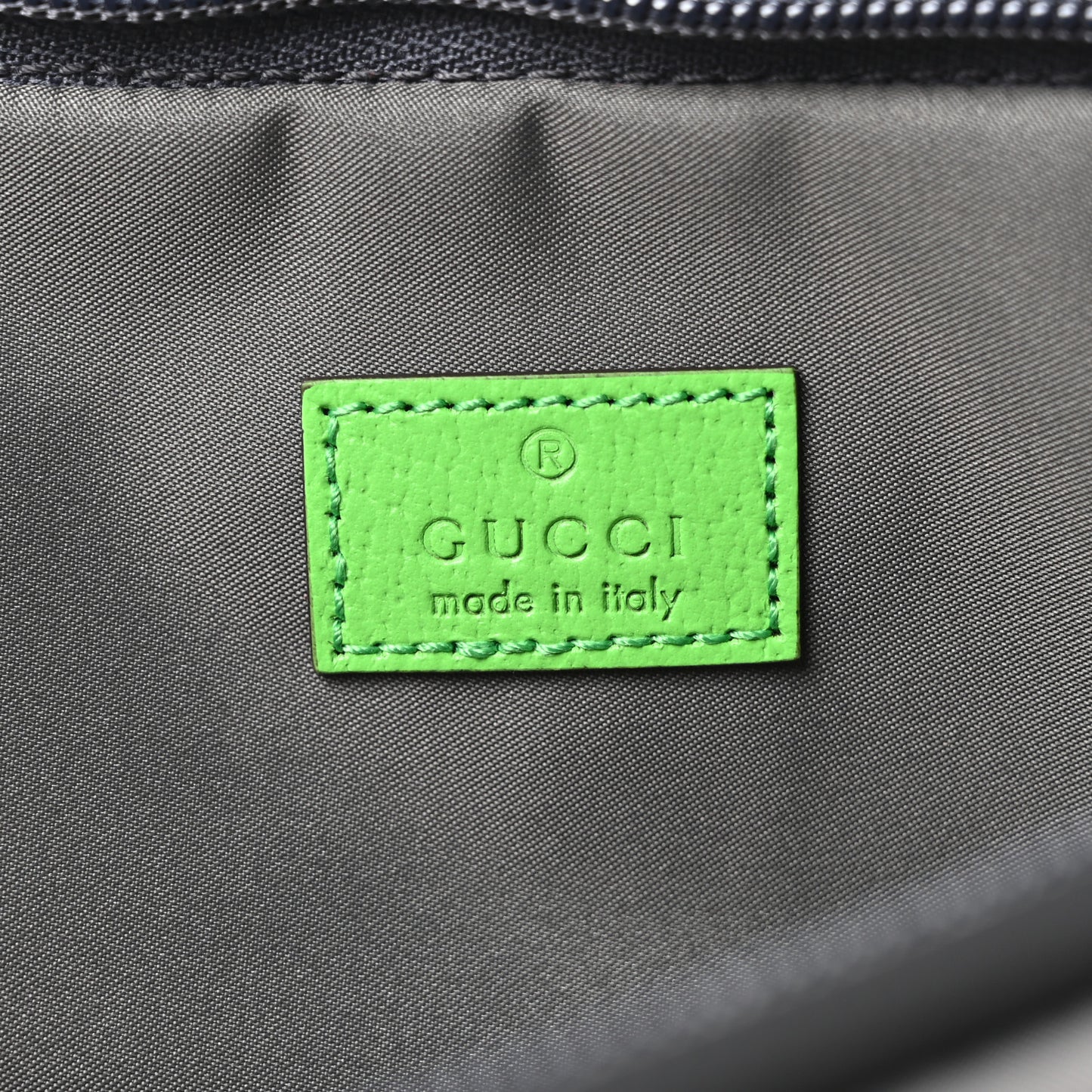 Jersey GG Monogram All Over Sporty Belt Bag Green Grey Multicolor