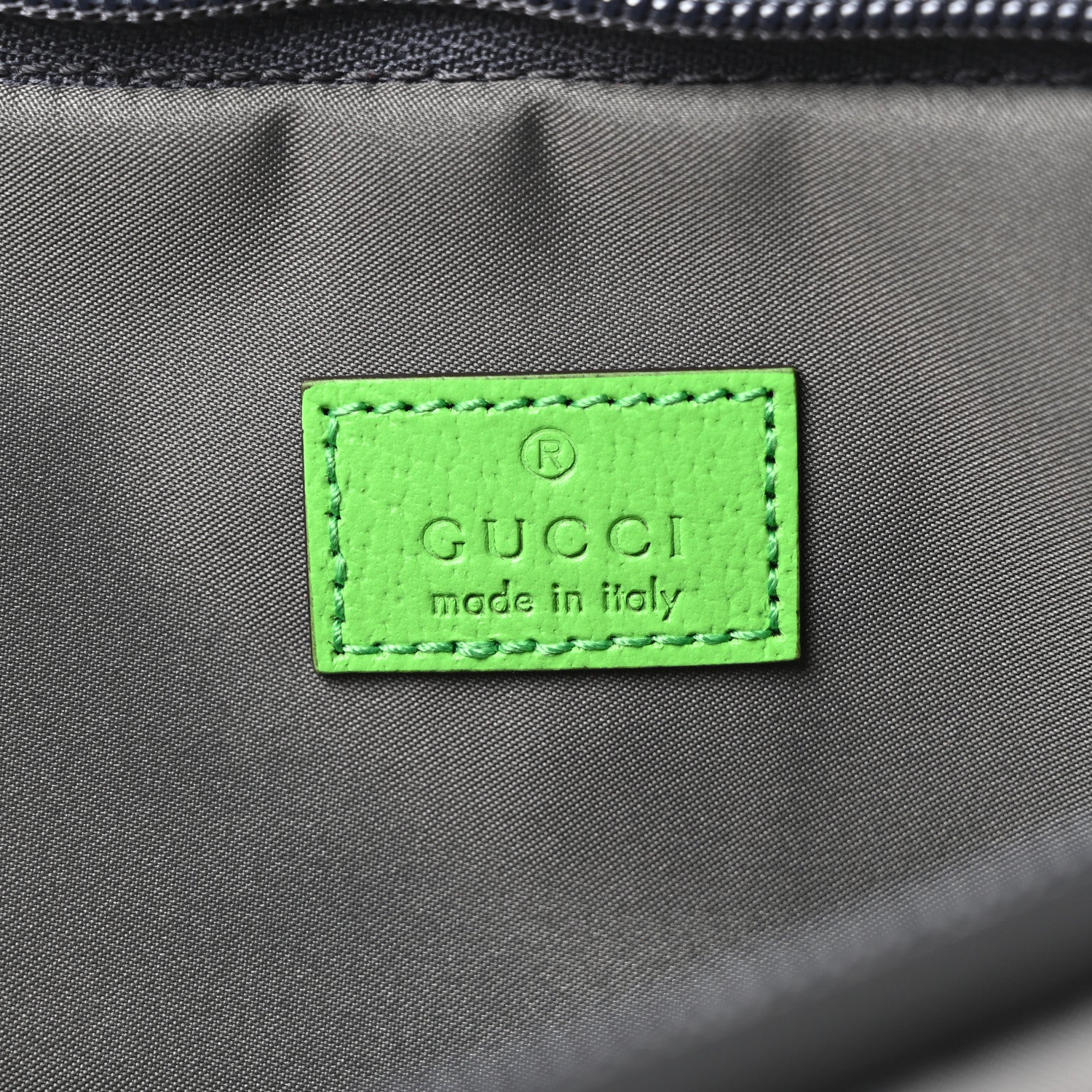 Gucci Jersey GG Monogram All Over Sporty Belt Bag Green Grey Multicolor 5 of 9