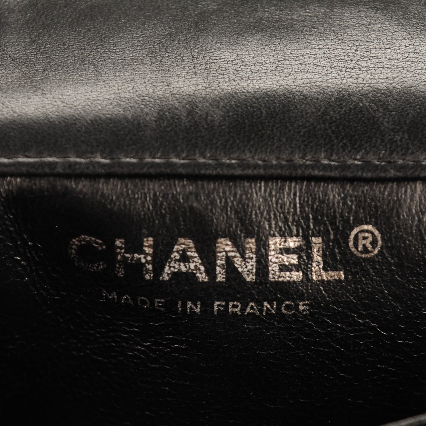 Lambskin Quilted Extra Mini Flap Black
