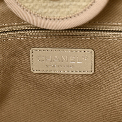 Chanel Mixed Fibers Medium Deauville Tote Grey 7 of 12