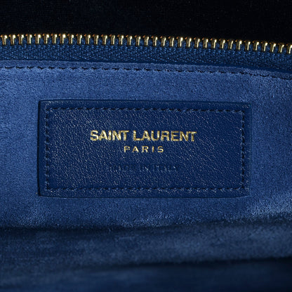 Saint Laurent Calfskin Small Sac De Jour New Marine 6 of 9