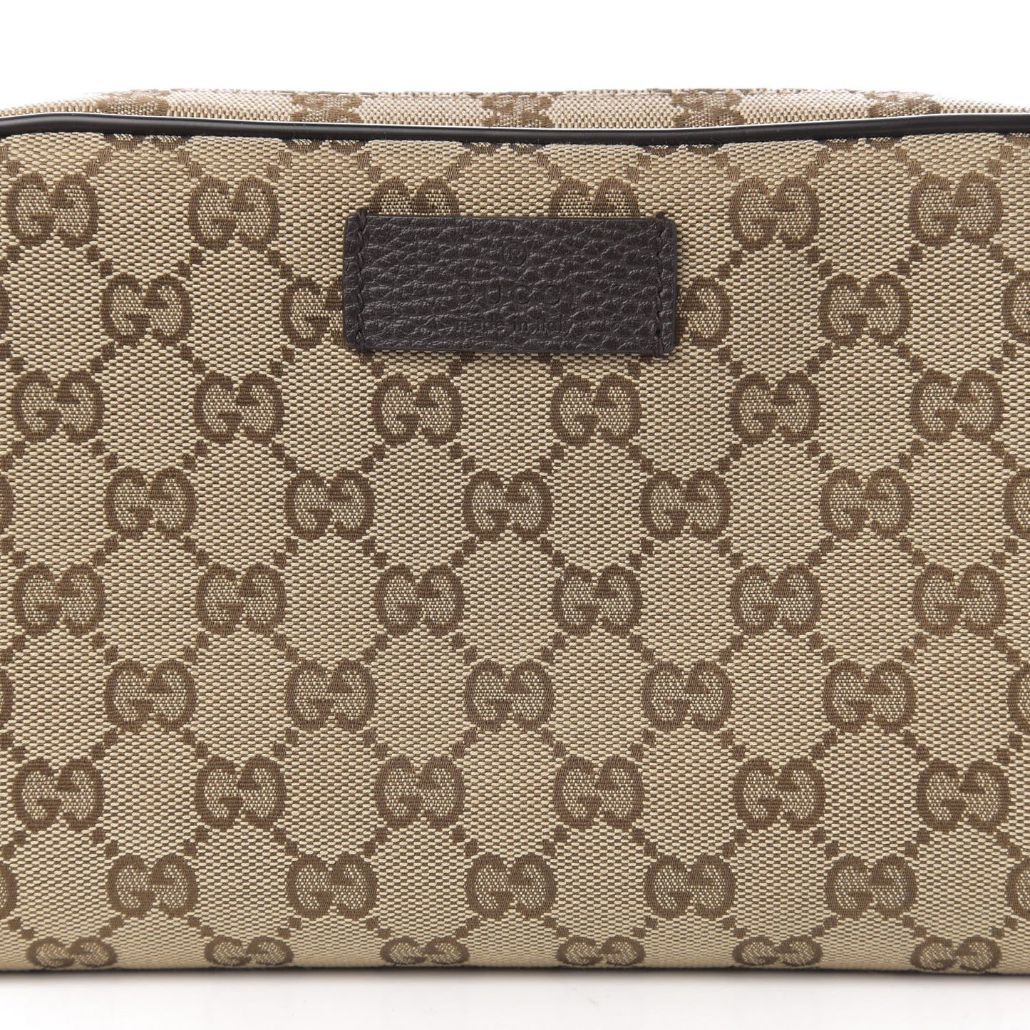 Monogram Belt Bag Dark Brown