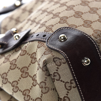 Gucci Monogram Small Pelham Shoulder Bag Dark Brown 10 of 11
