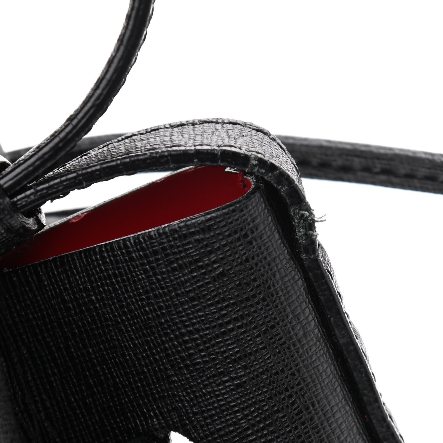 Mansur Gavriel Calfskin Mini Bucket Bag Black Flamma 12 of 14