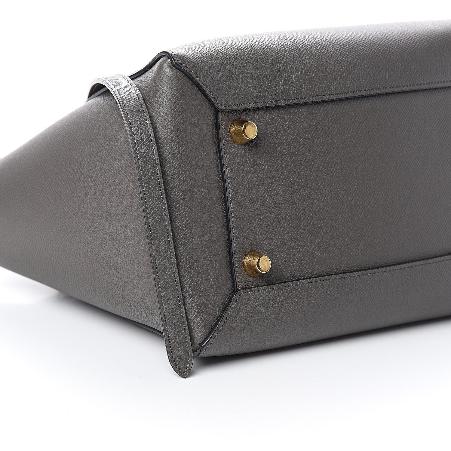 Celine Grained Calfskin Mini Belt Bag Grey 7 of 8