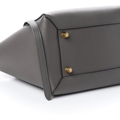Celine Grained Calfskin Mini Belt Bag Grey 7 of 8
