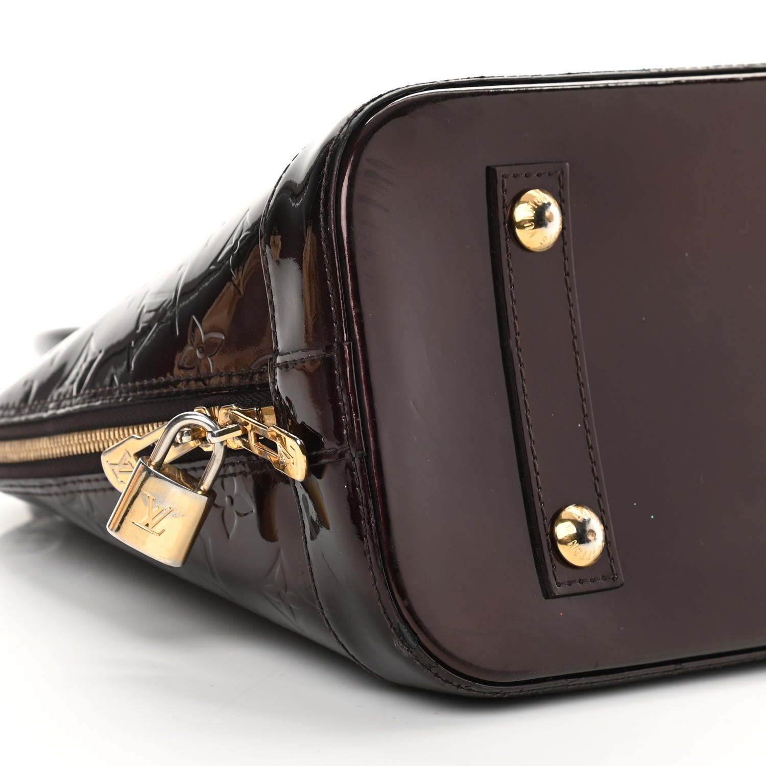 Louis Vuitton Vernis Alma PM Amarante 8 of 19