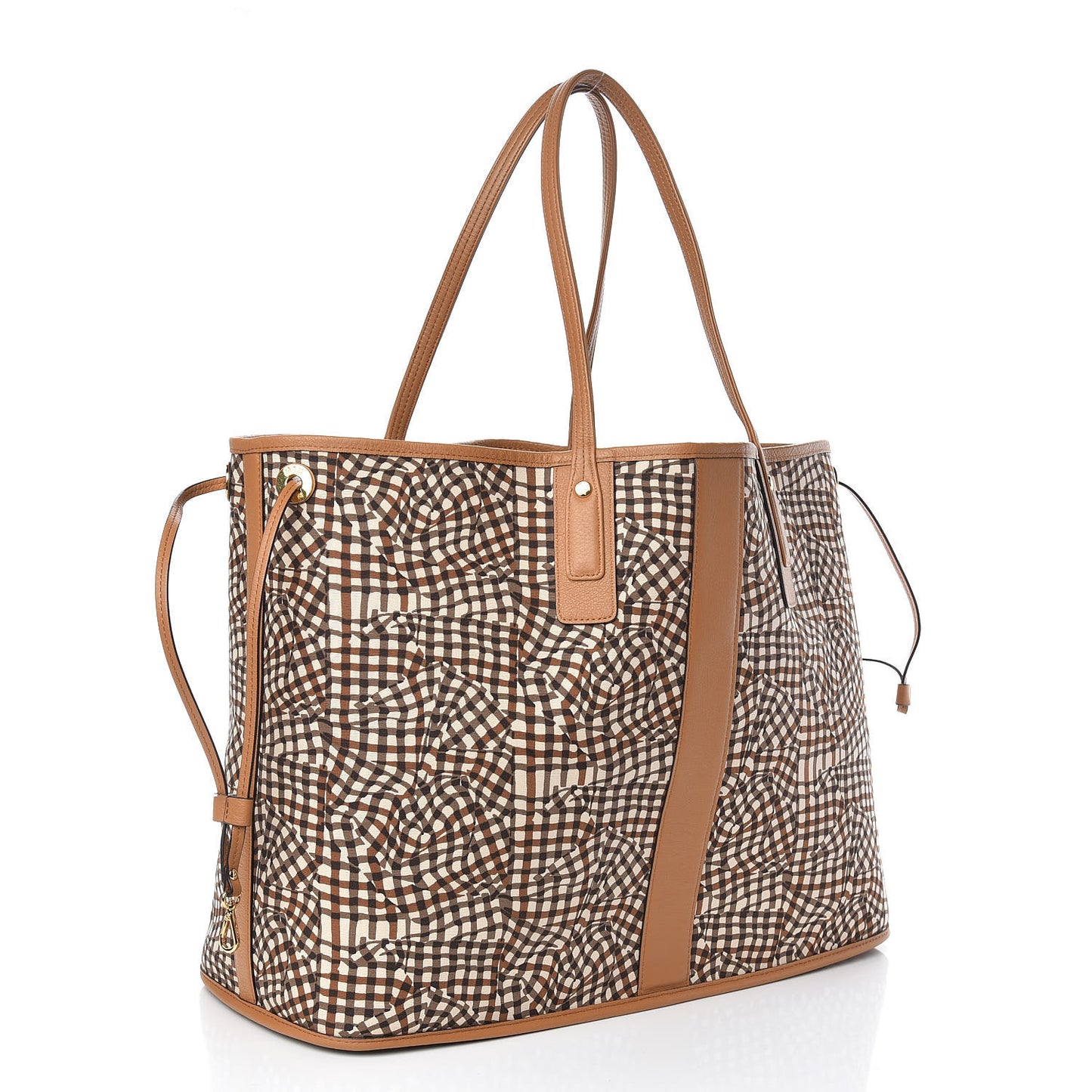 Visetos Large Liz Reversible Shopper Tote Cognac