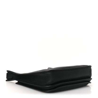 Hermes Taurillon Clemence Evelyne III PM Black 4 of 11