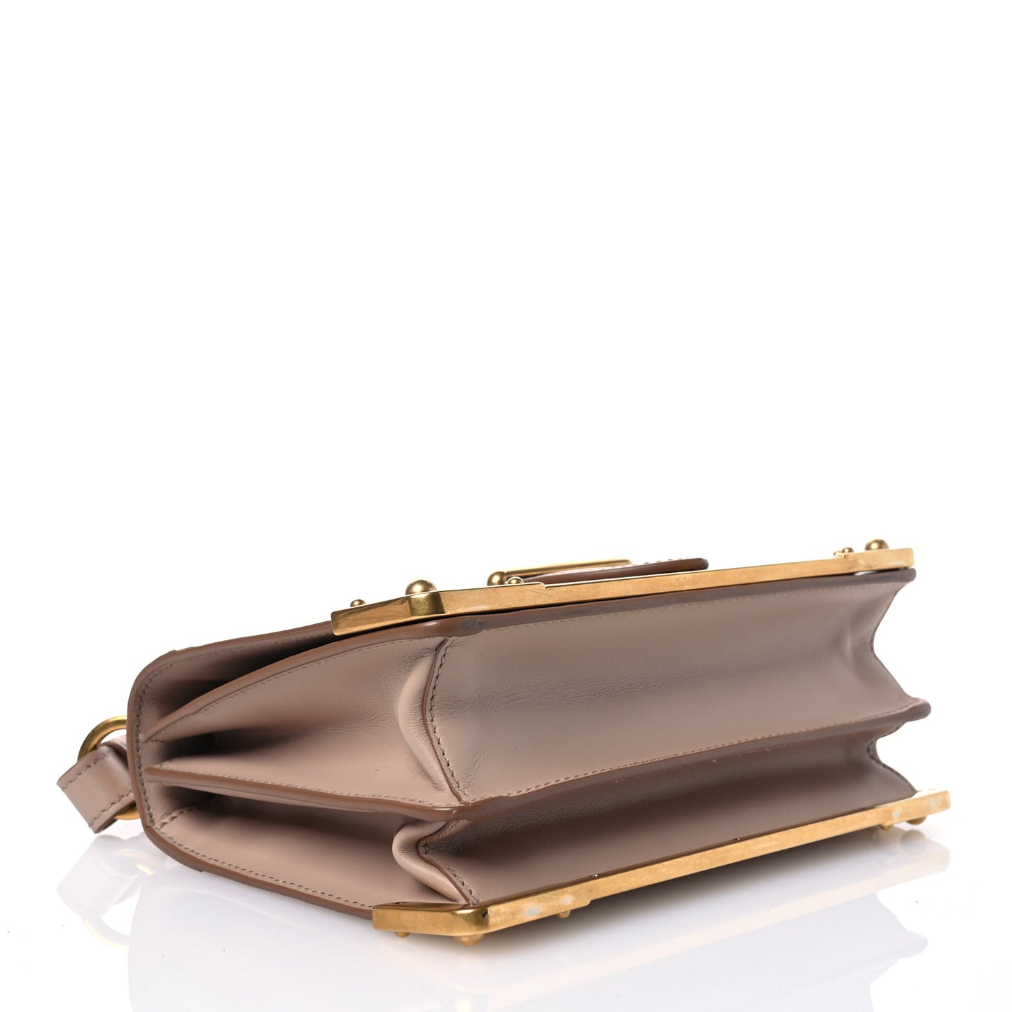 City Calf Saffiano Cahier Bag Cammeo