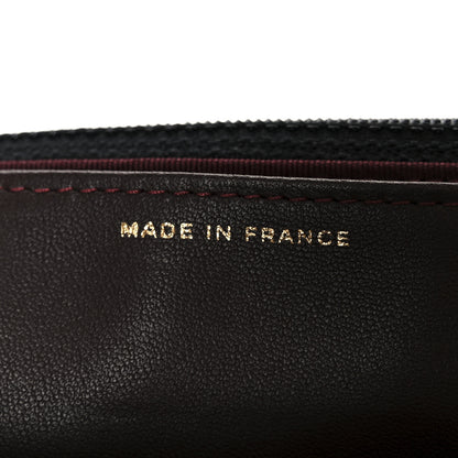 Chanel Lambskin Quilted Wallet On Chain WOC Black 7 of 12