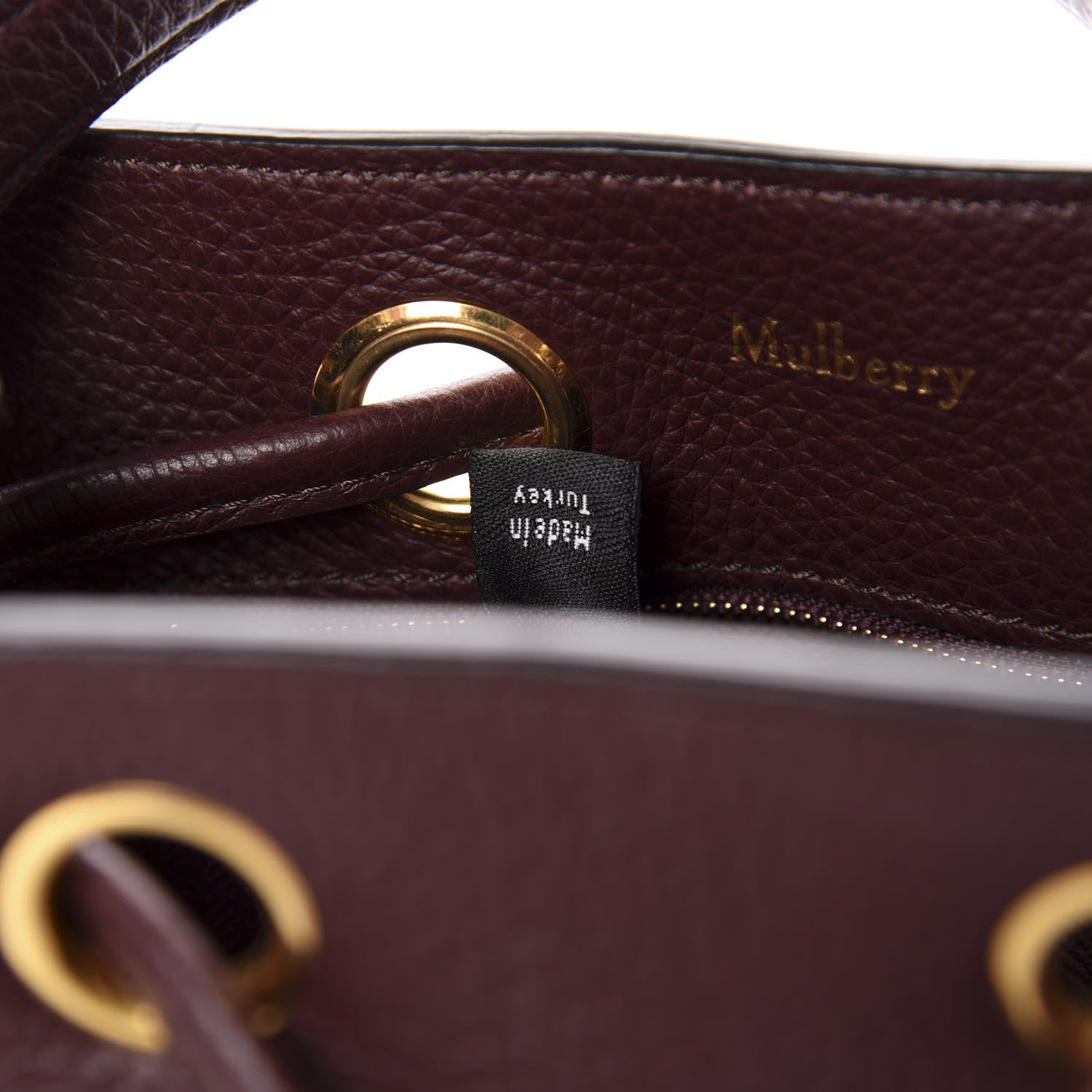 Mulberry Small Classic Grain Small Hampstead Oxblood 8 of 10