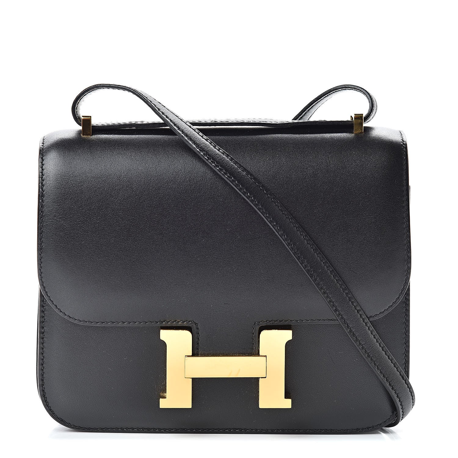 Hermes Tadelakt Constance 18 Black 1 of 25