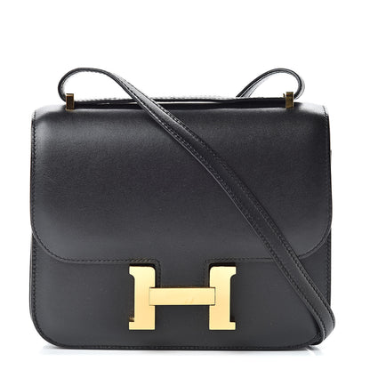 Hermes Tadelakt Constance 18 Black 1 of 25