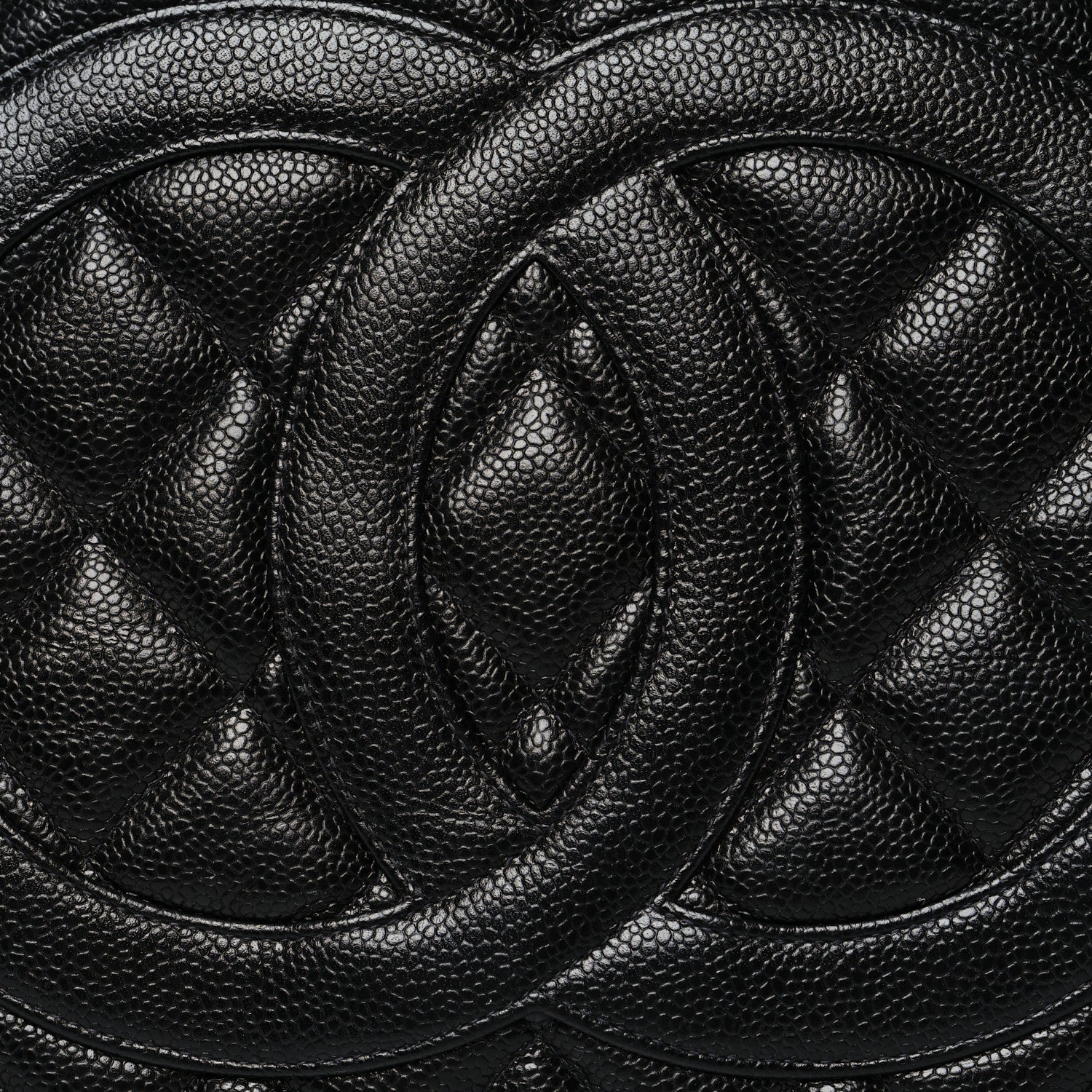 Chanel Caviar Quilted Medallion Tote Black 8 of 10