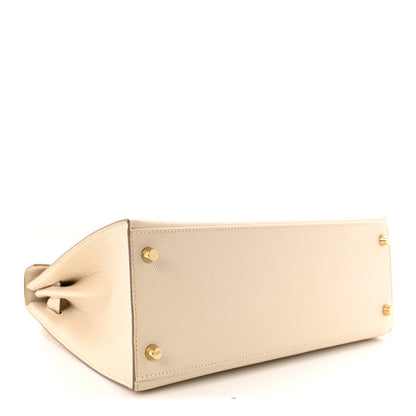 Hermes Epsom Kelly Sellier 28 Craie 4 of 10