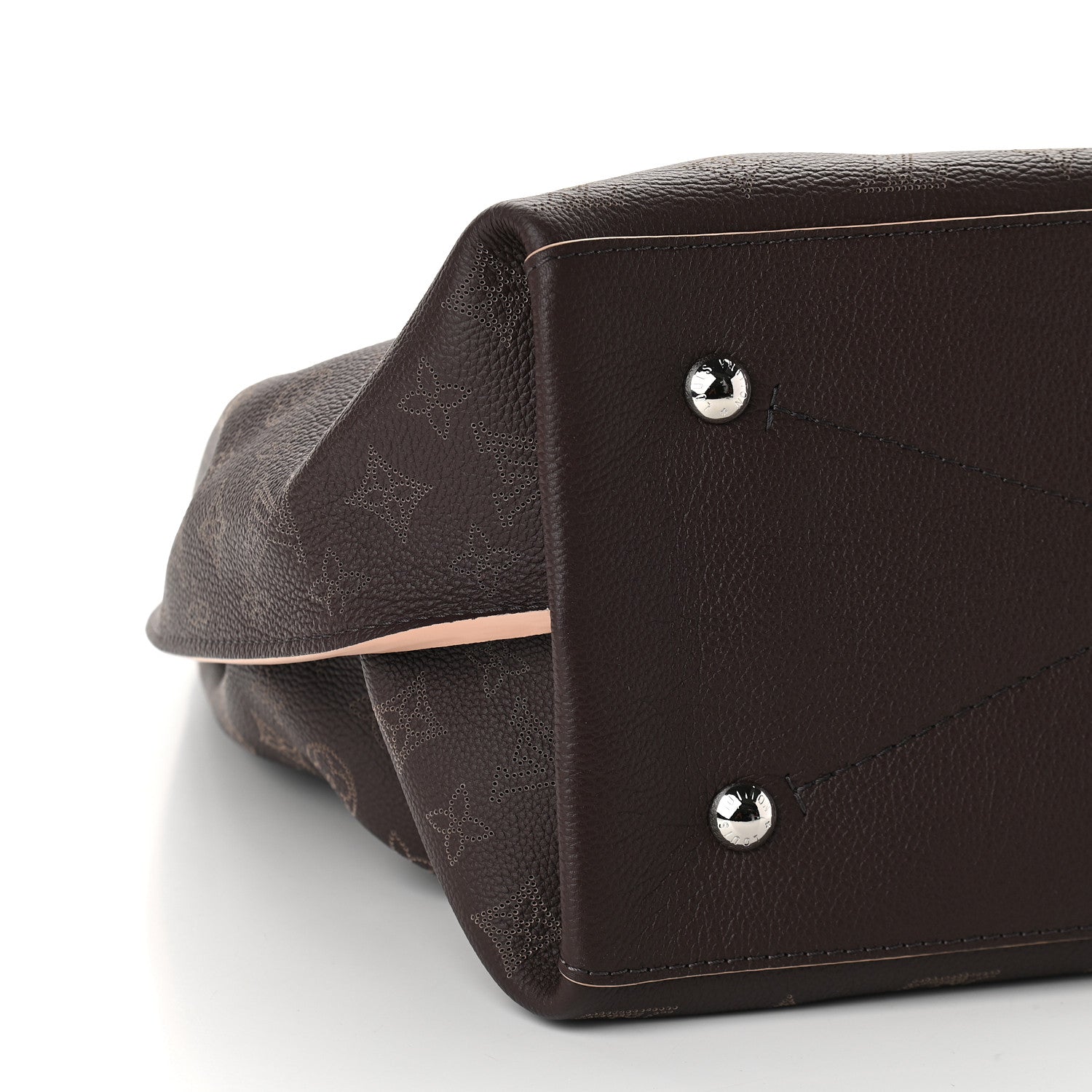 Louis Vuitton Mahina Carmel Hobo Chocolate 7 of 8