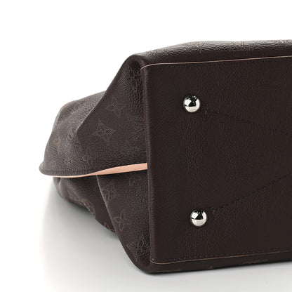 Louis Vuitton Mahina Carmel Hobo Chocolate 7 of 8