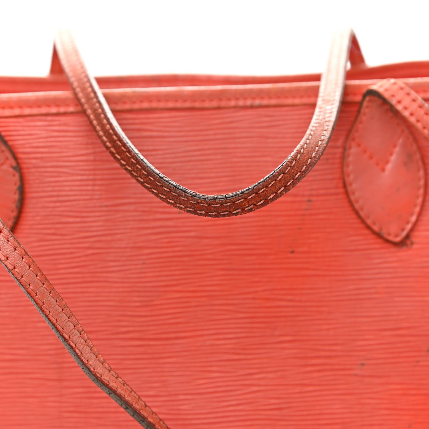 Louis Vuitton Epi Neverfull MM Piment 18 of 19