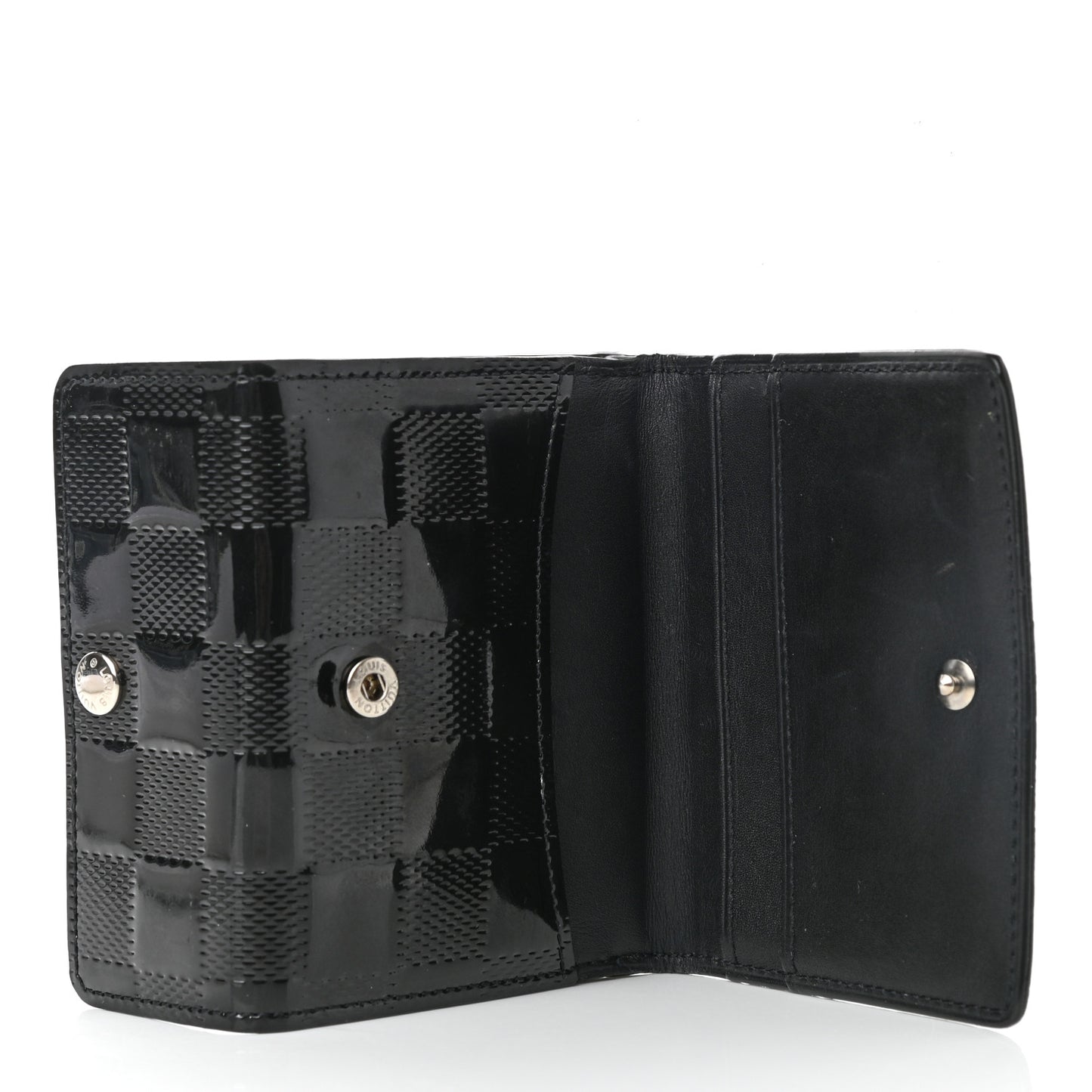 Damier Vernis Ludlow Wallet Black