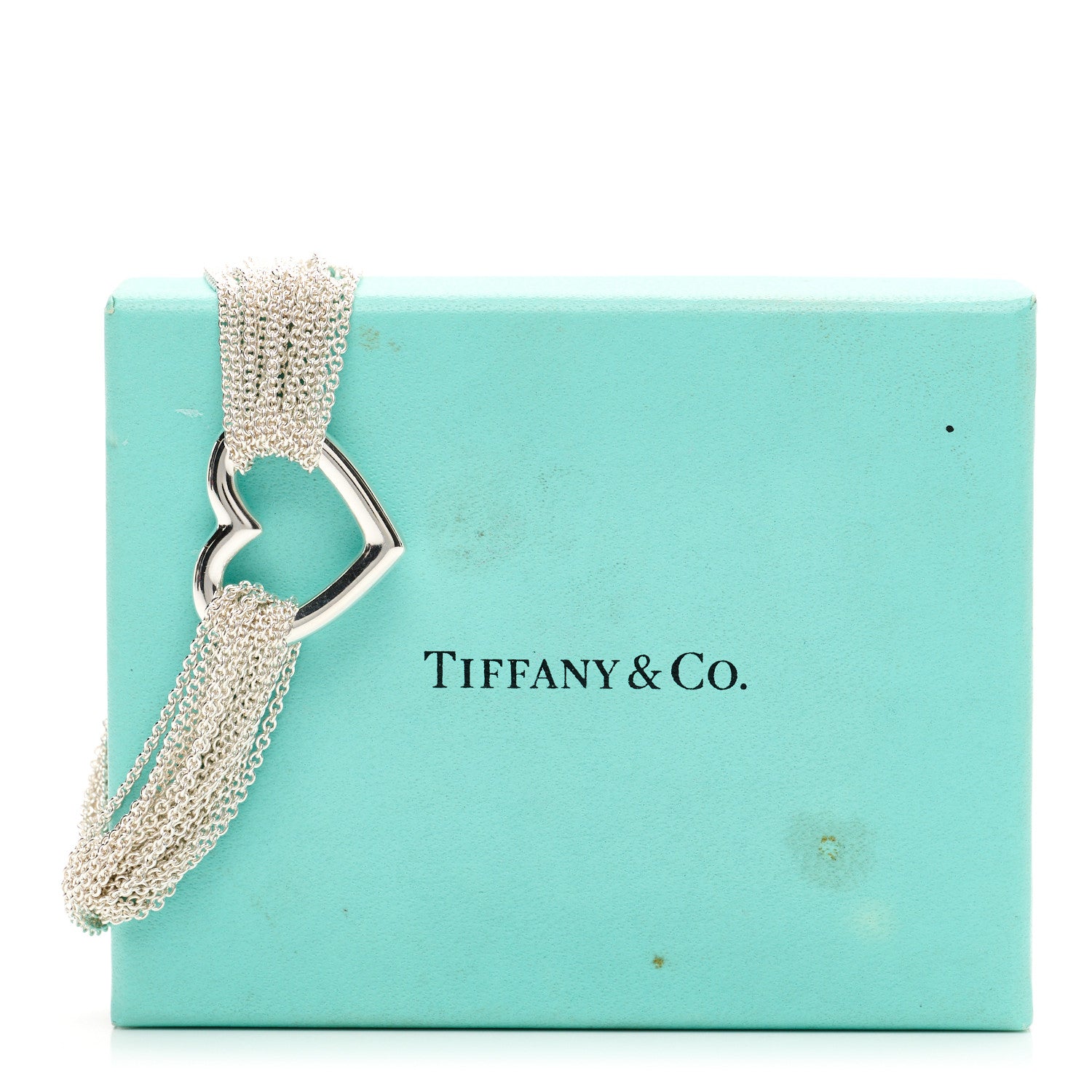Tiffany Sterling Silver Heart Mesh Bracelet 4 of 4