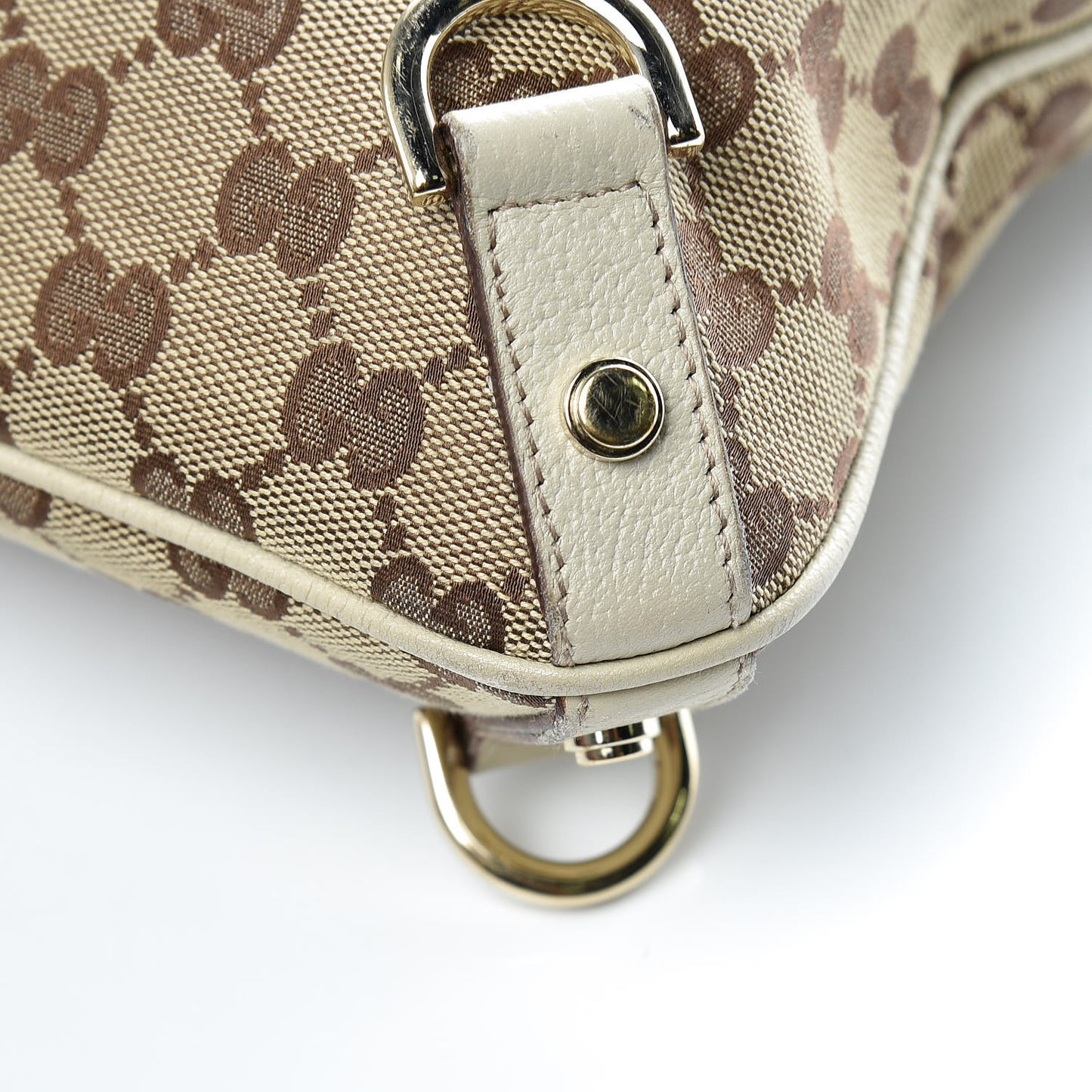 Monogram Abbey Messenger Bag Off White