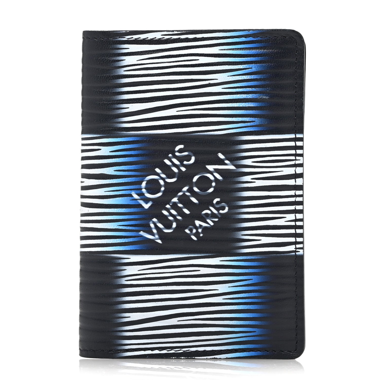Louis Vuitton Damier Rush Epi XL Pocket Organizer Blue Moon 1 of 9