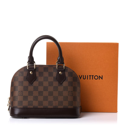 Louis Vuitton Damier Ebene Alma BB 11 of 11