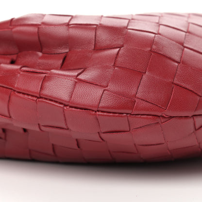 Bottega Veneta Nappa Intrecciato Mini Jodie Dark Red 9 of 10