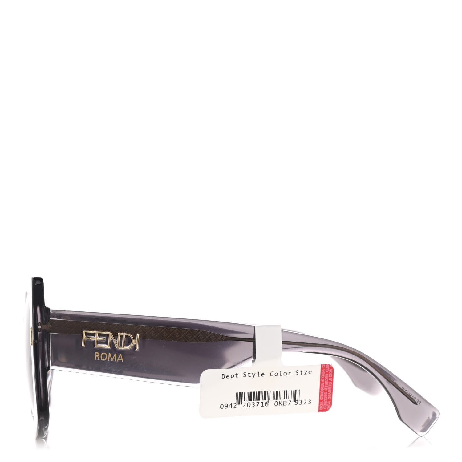Fendi Acetate FF Sunglasses FF 0436/G/S Grey 3 of 9