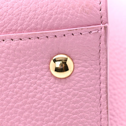 Salvatore Ferragamo Grained Calfskin Double Handle Small Amy Tote Pink 11 of 15