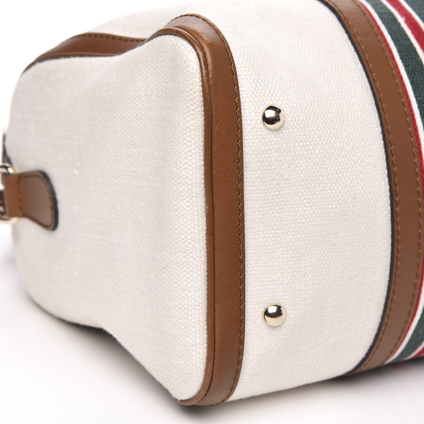 Canvas Vintage Web Medium Boston Off White