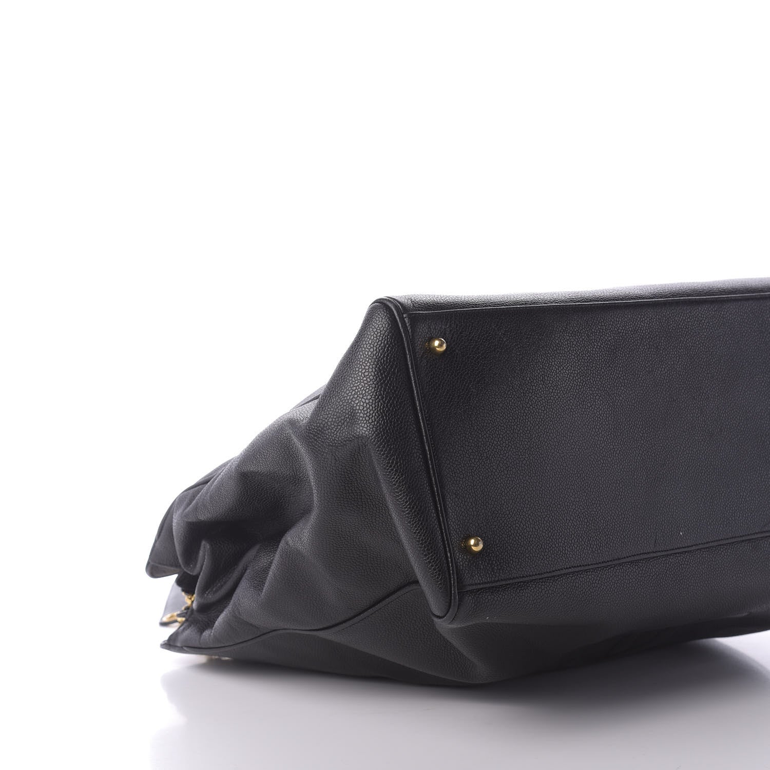 Chanel Caviar XL Weekender Bag Black 7 of 11
