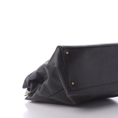 Chanel Caviar XL Weekender Bag Black 7 of 11