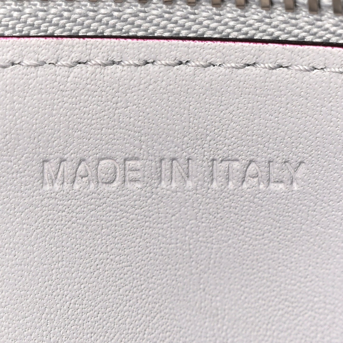Smooth Calfskin Patent Medium Diorissimo Tote White Grey