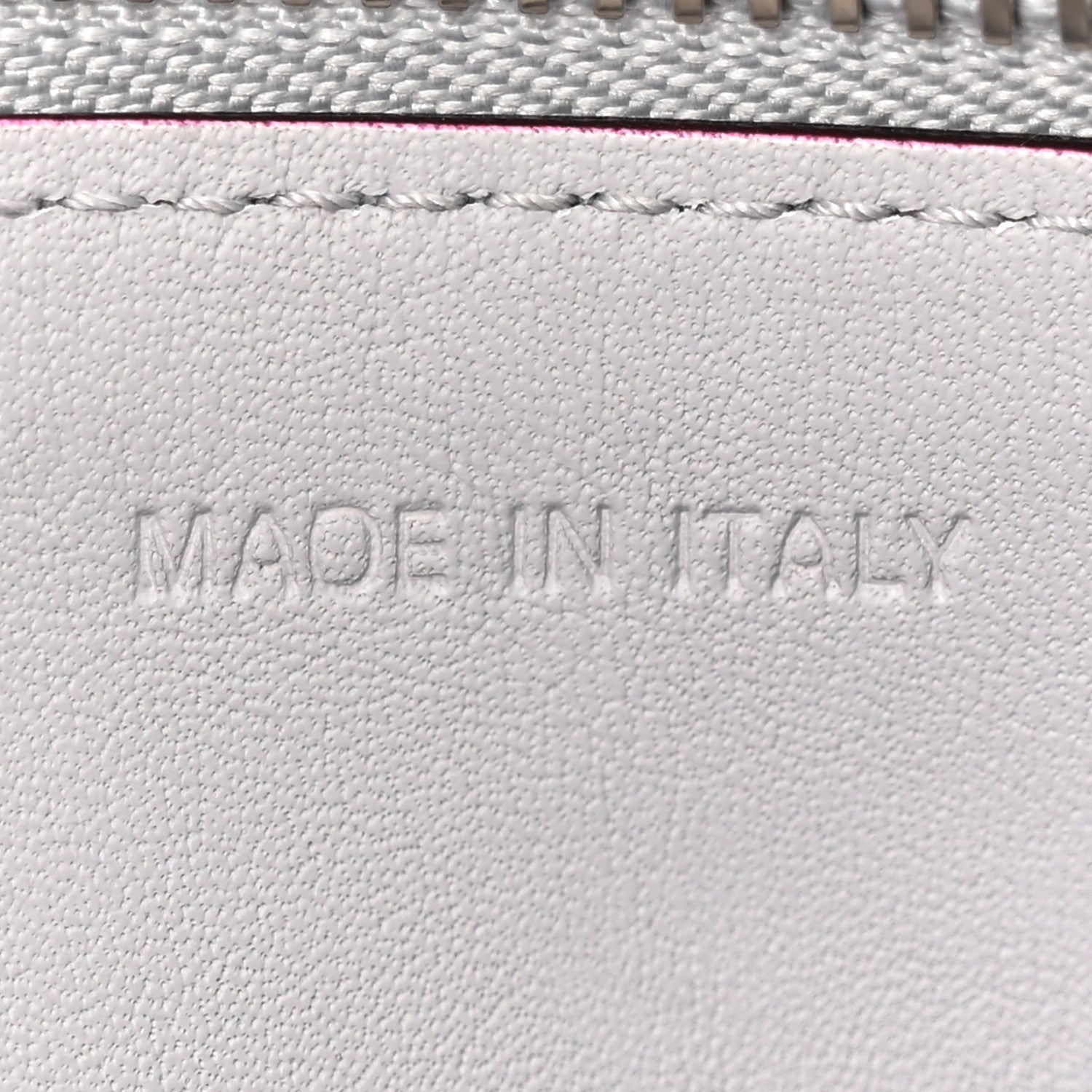 Christian Dior Smooth Calfskin Patent Medium Diorissimo Tote White Grey 10 of 19