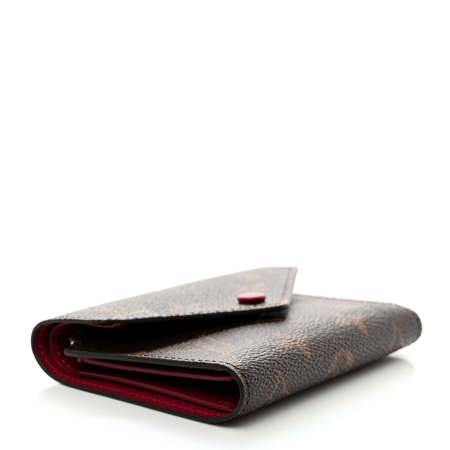LOUIS VUITTON Monogram Victorine Wallet Fuchsia