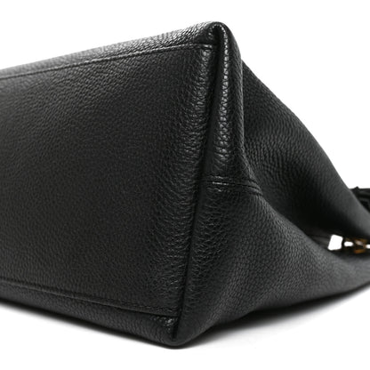 Gucci Pebbled Calfskin Medium Soho Chain Shoulder Bag Black 9 of 9