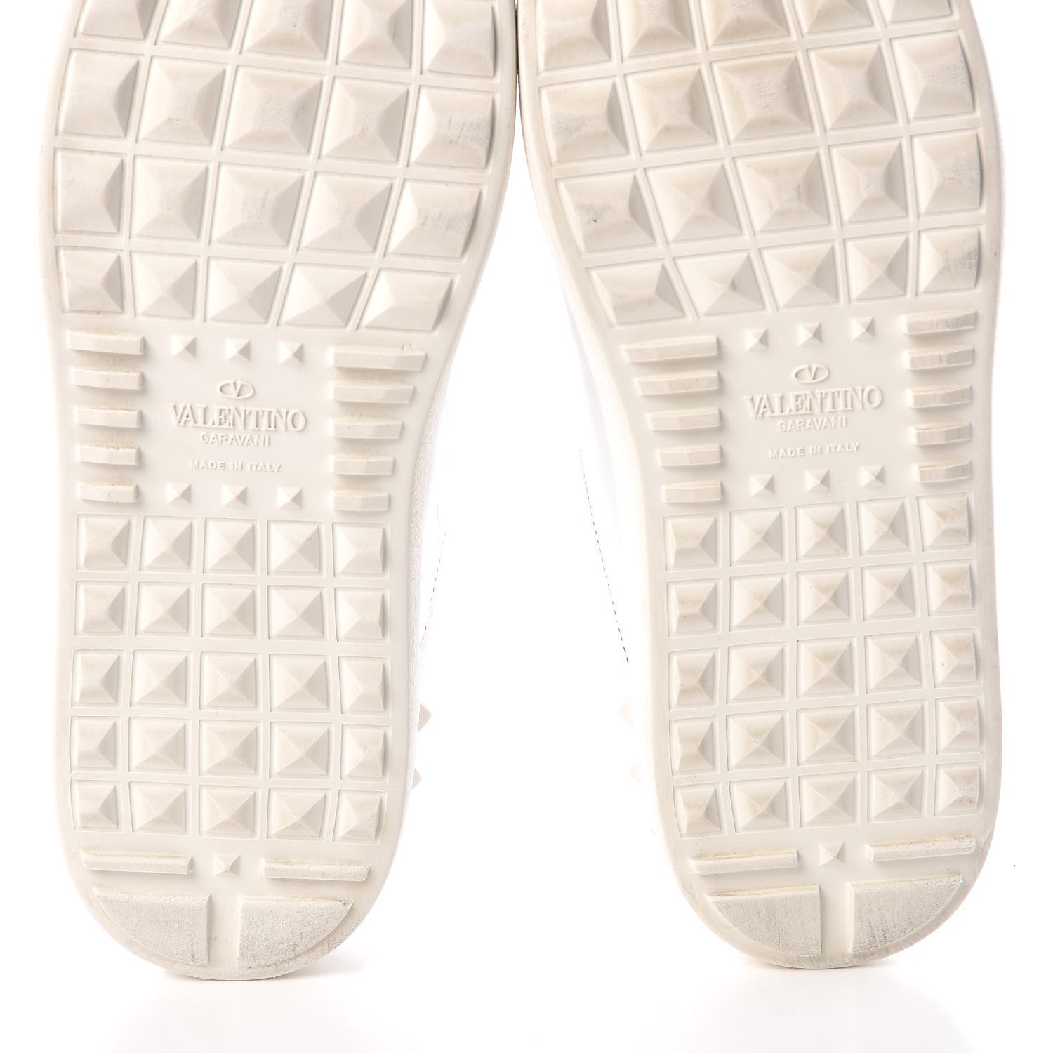 Valentino Garavani Calfskin Super Spiderman Velcro Sneakers 39.5 White 10 of 12