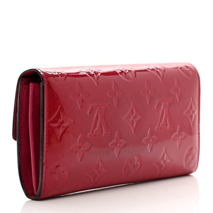 Louis Vuitton Vernis Sarah Wallet Rose Indien 3 of 9