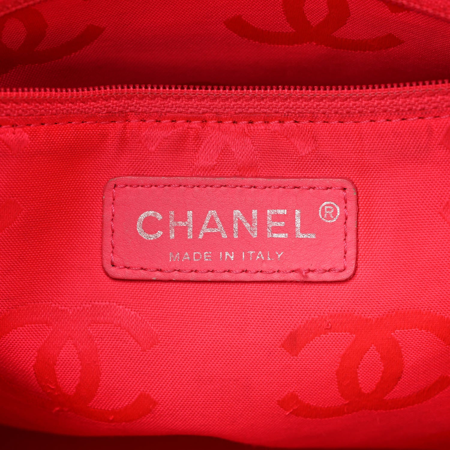 Chanel Calfskin Quilted Medium Cambon Tote Black White 6 of 14