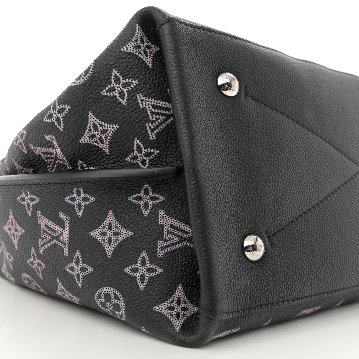 Louis Vuitton Mahina Carmel Hobo PM Black 8 of 9