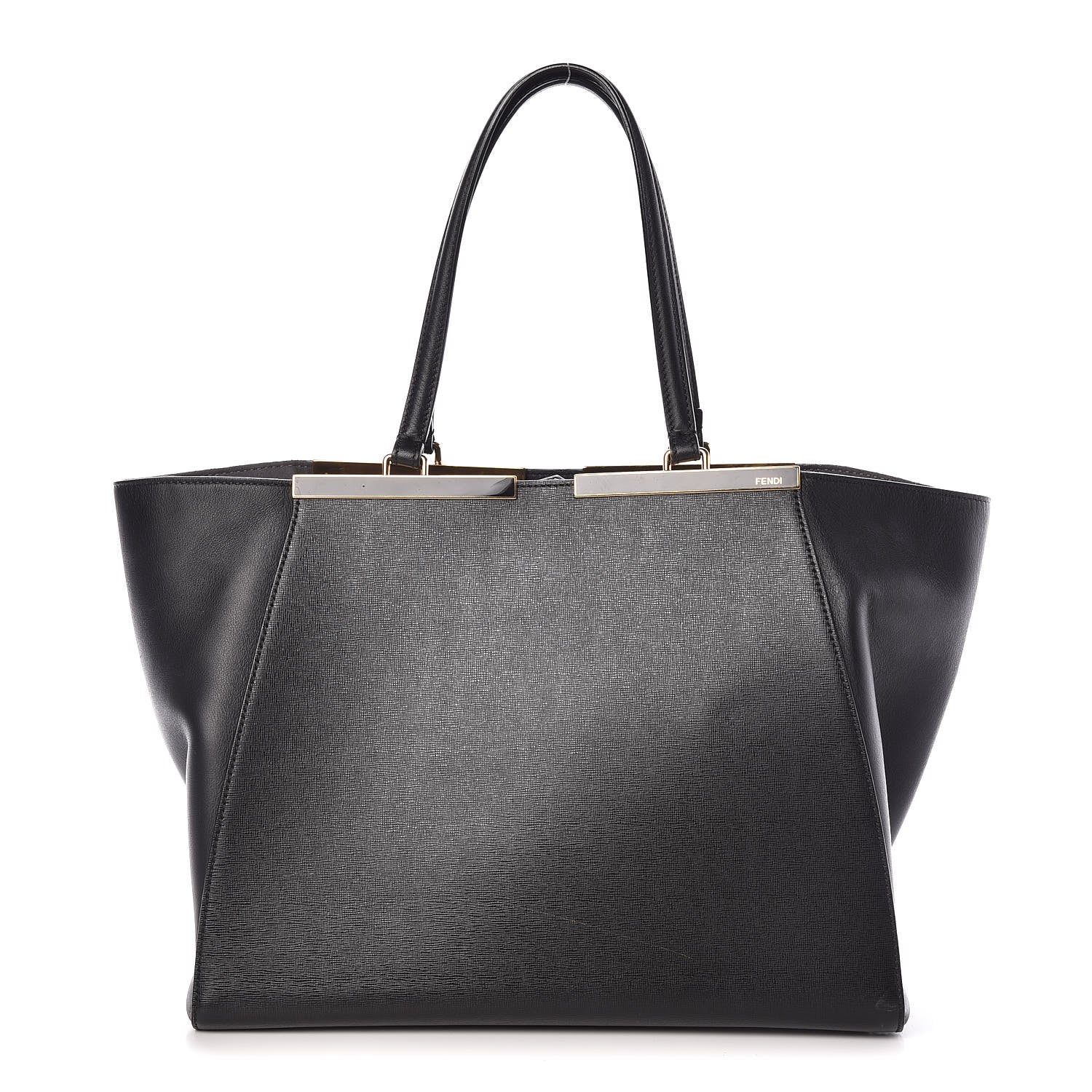 Fendi Vitello Elite Large 3Jours Tote Black 1 of 10