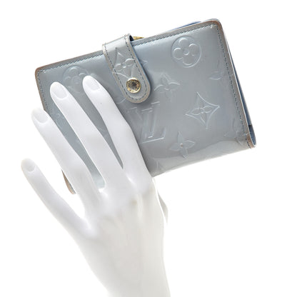 Louis Vuitton Vernis French Purse Wallet Baby Blue 2 of 15